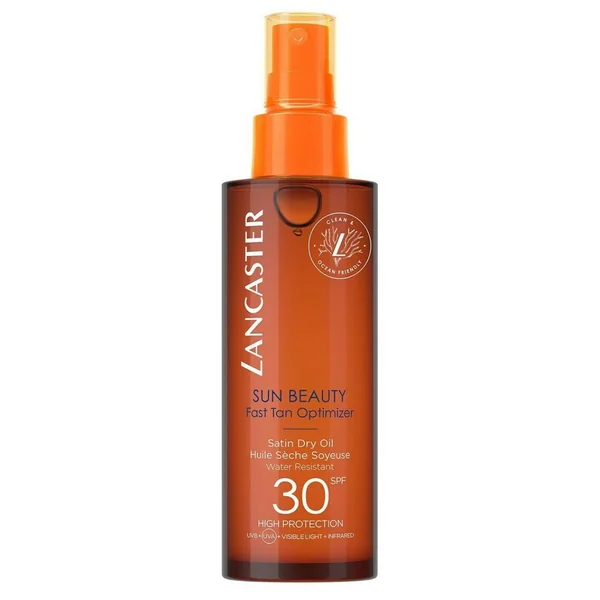 Huile Sèche Soyeuse Accélératrice De Bronzage Spray Spf30 - Sun Beauty