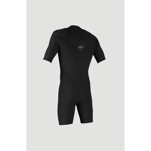 Hyperfreak 2mm Chest Zip Shortsleeve Spring Wetsuit | BLACK/BLACK