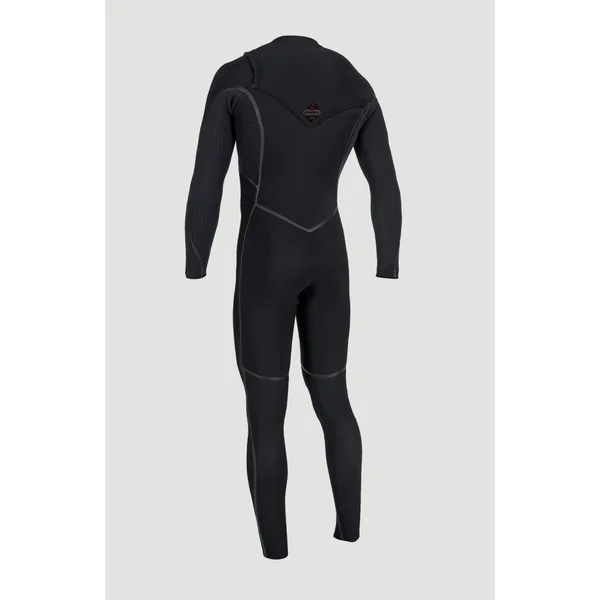 Hyperfreak Fire 3/2mm+ Chest Zip Full Wetsuit | BLACK/BLACK