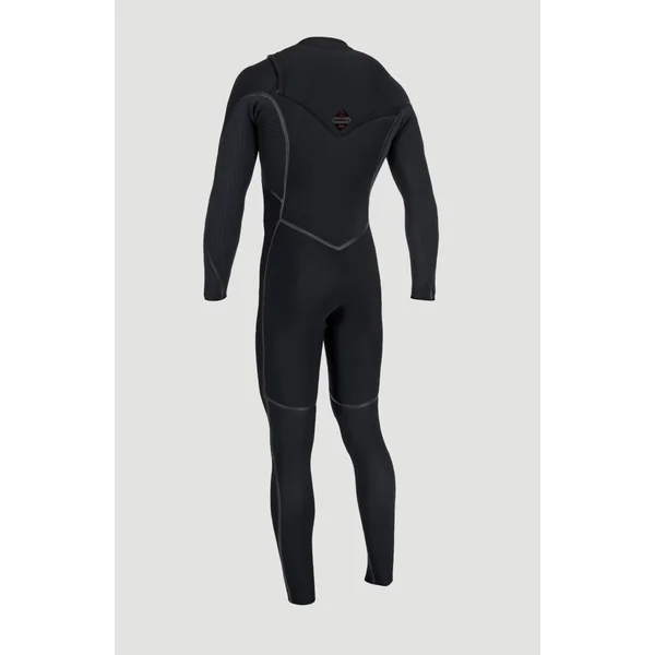 Hyperfreak Fire 4/3mm+ Chest Zip Full Wetsuit | BLACK/BLACK