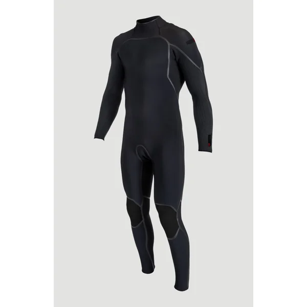 Hyperfreak Fire 5/4mm+ Back Zip Full Wetsuit | BLACK/BLACK