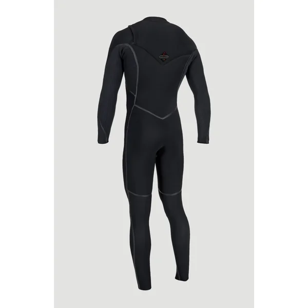 Hyperfreak Fire 5/4mm+ Chest Zip Full Wetsuit | BLACK/BLACK