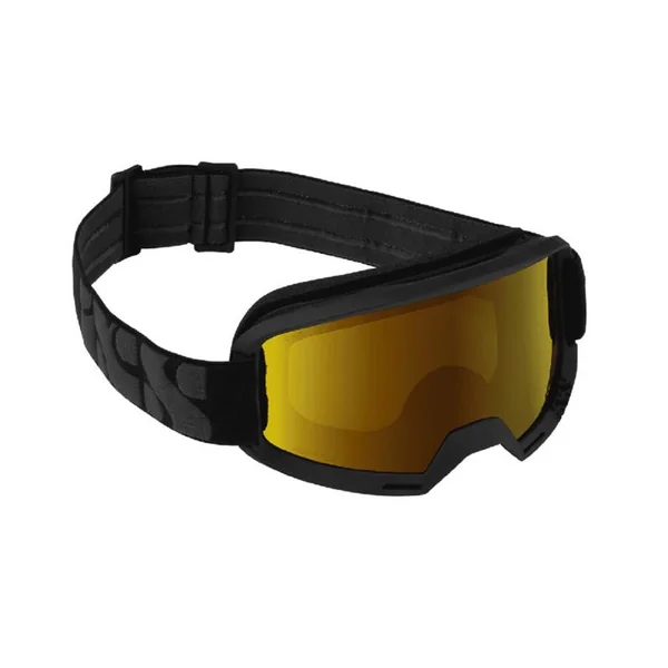 IXS Masque Hack noir / mirror gold on