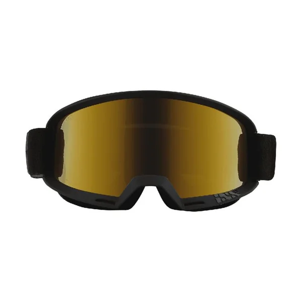 IXS Masque Hack noir / mirror gold on
