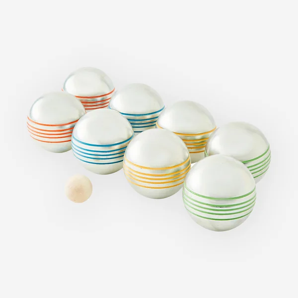 Jeu de 8 boules de pétanque loisir 100