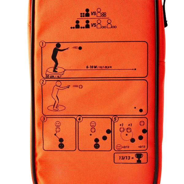 Jeu de 8 boules de pétanque loisir 100