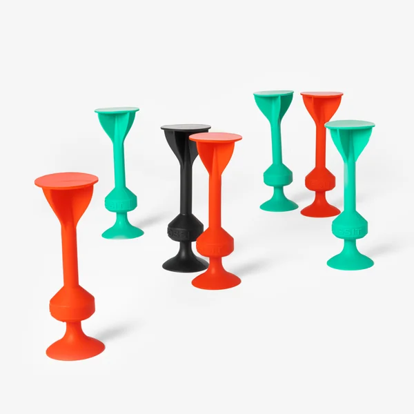 Jeu Tossit original rouge cyan