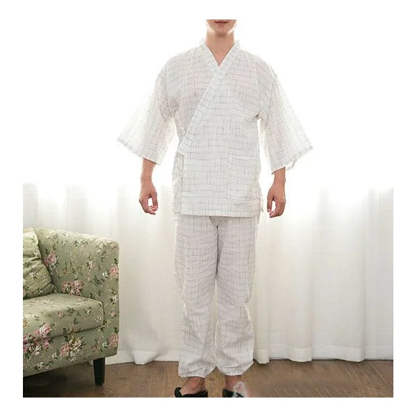 Jinbei Homme Blanc