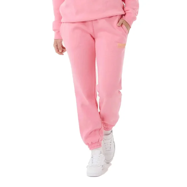 Jogging rip curl surf puff track pant pink-orange