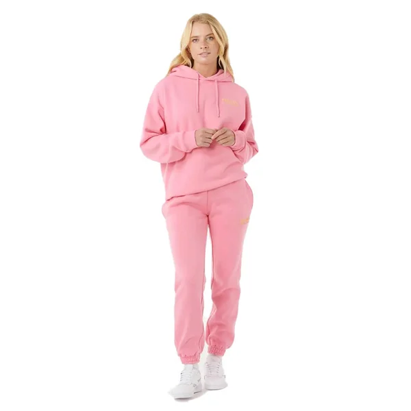 Jogging rip curl surf puff track pant pink-orange