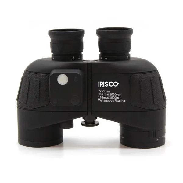 Jumelles marine étanches et flottantes avec compas 7X50 noir IRISCO