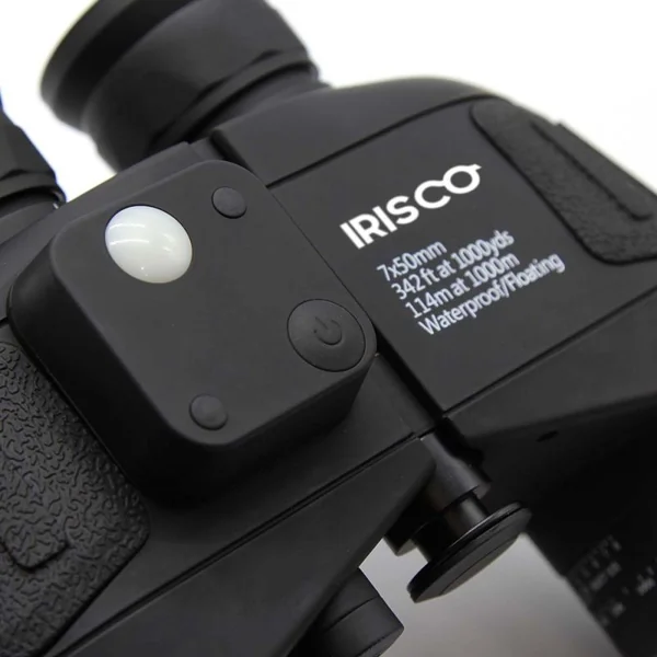 Jumelles marine étanches et flottantes avec compas 7X50 noir IRISCO