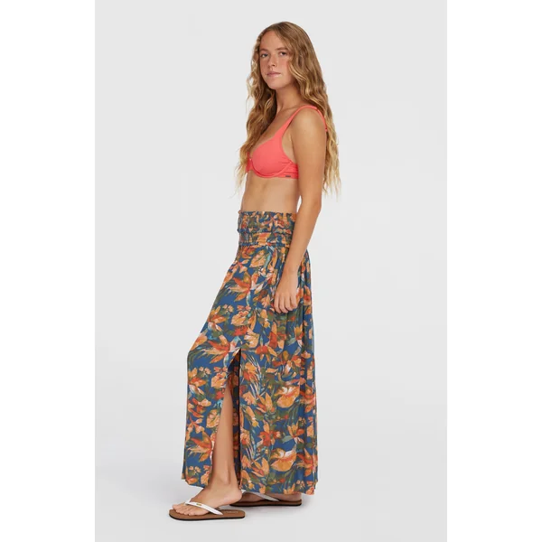 Jupe longue Devyn | Blue Painted Tropics