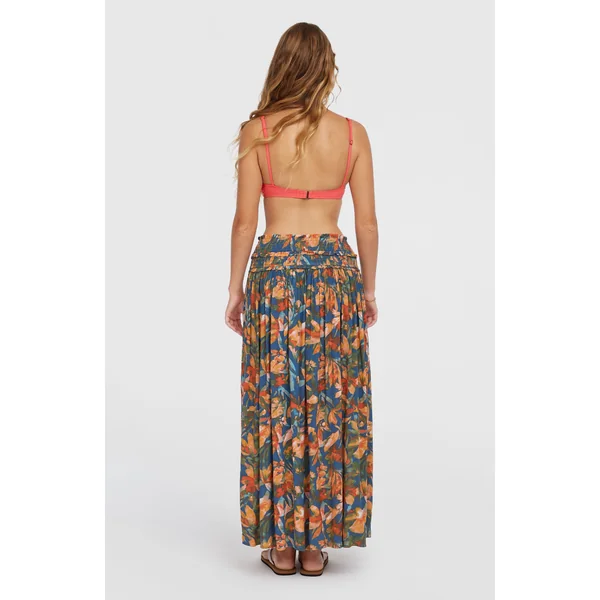 Jupe longue Devyn | Blue Painted Tropics