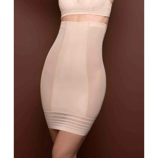 Jupe taille haute gainante