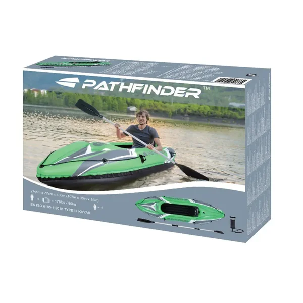 Kayak gonflable pathfinder element 1 personne