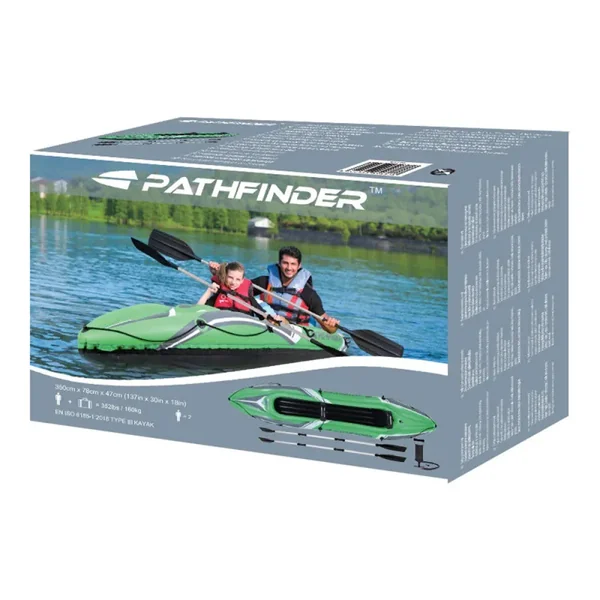 Kayak gonflable Pathfinder element 2 personnes