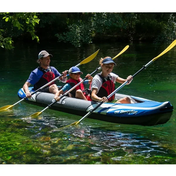 KAYAK GONFLABLE SEVYLOR HUDSON KCC360 BLEU