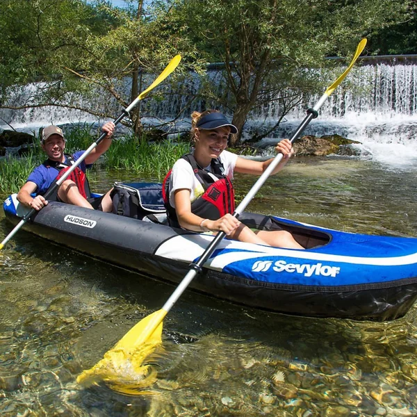KAYAK GONFLABLE SEVYLOR HUDSON KCC360 BLEU