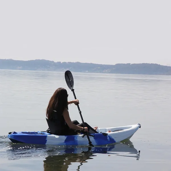 KAYAK MARGOUILLET SIT ON TOP 1 PLACE ANGLER BLEU ET BLANC