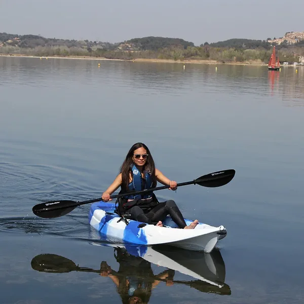 KAYAK MARGOUILLET SIT ON TOP 1 PLACE ANGLER BLEU ET BLANC