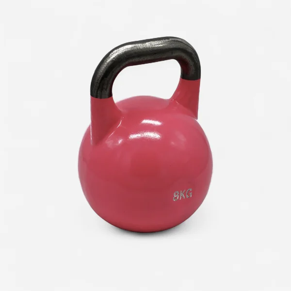 Kettlebell compétition 8Kg Fit & Rack - Rose