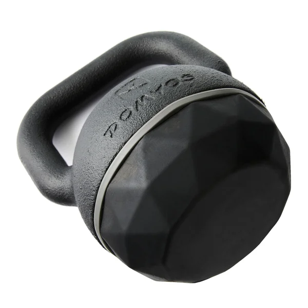 Kettlebell en fonte et base caoutchouc 24 kg, composé à 80 % de fonte recyclée