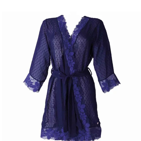 Kimono bleu marine Backstage Brigitte Bardot