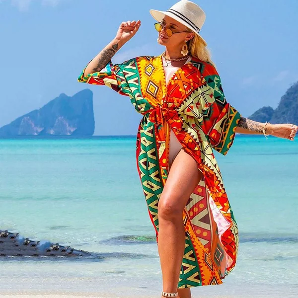 Kimono Coloré Femme