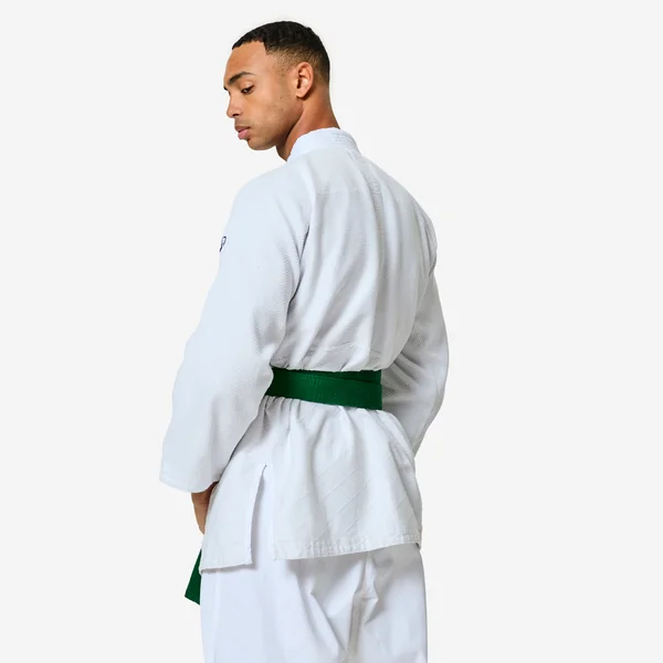 Kimono de judo léger et résistant adulte, blanc