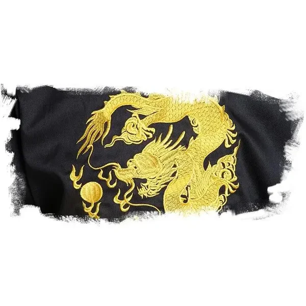 Kimono de karaté noir pour enfants, entraînement de taekwondo, broderie, taille 110-190 cm