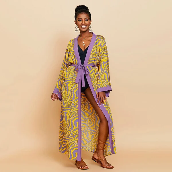 Kimono Femme en Pagne