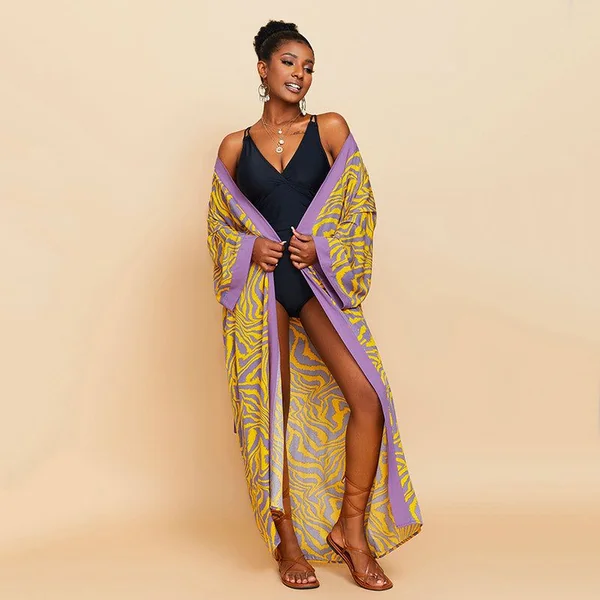 Kimono Femme en Pagne