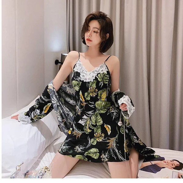 Kimono Femme Japonais Fleurs de Cerisier
