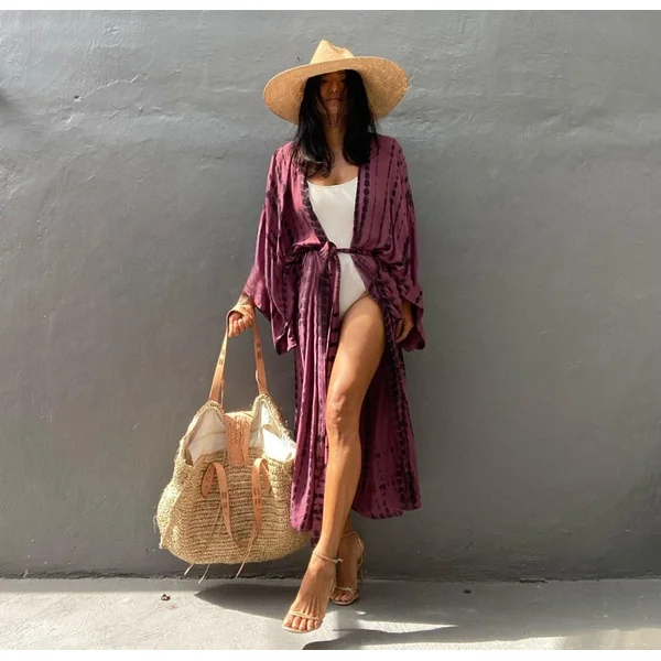 Kimono Femme Violet