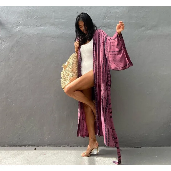 Kimono Femme Violet
