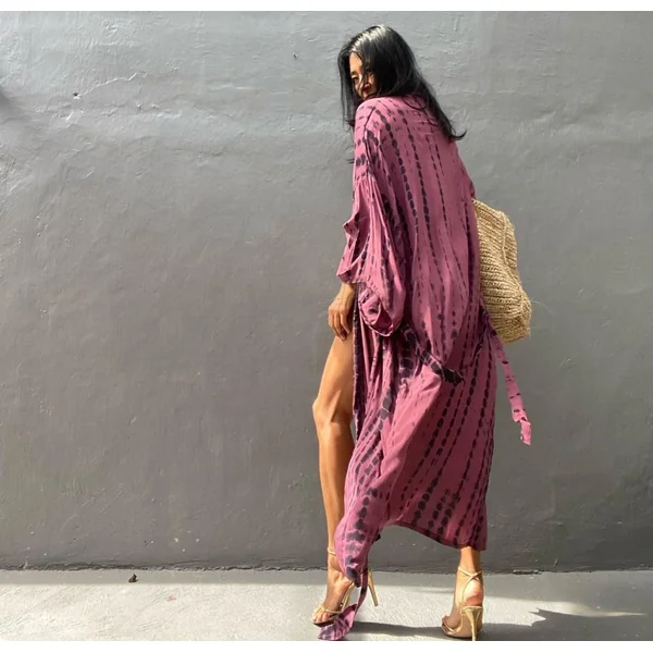 Kimono Femme Violet