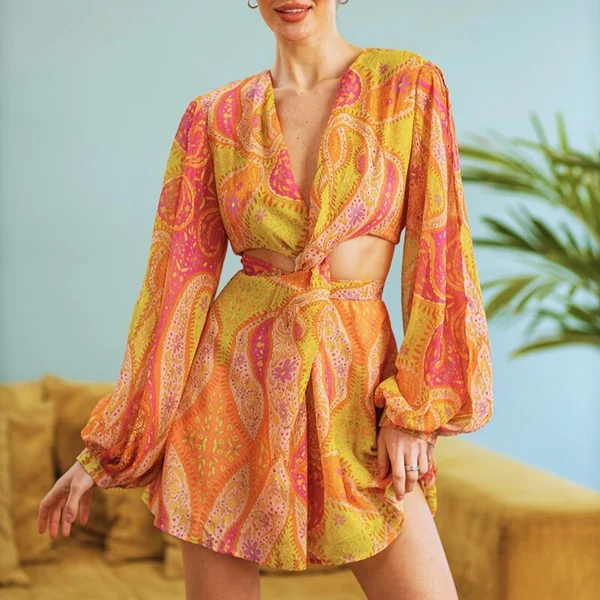 Kimono Fleuri Court