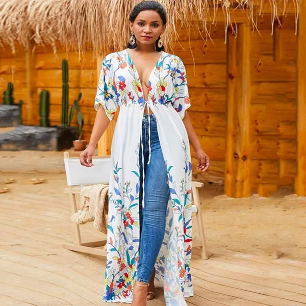 Kimono Long Floral