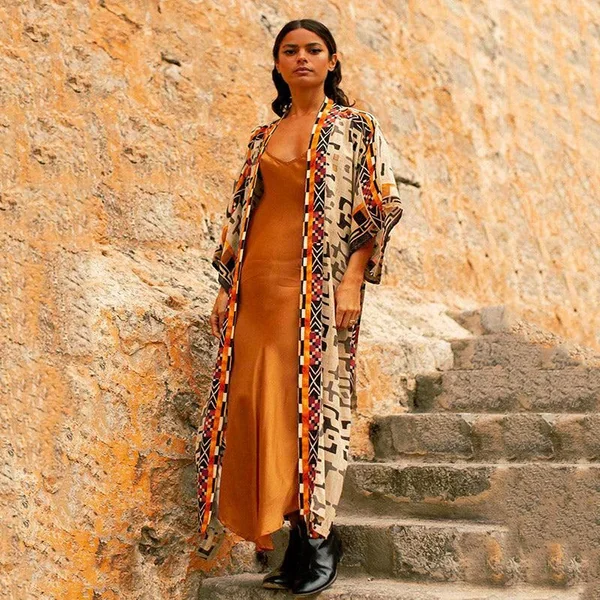 Kimono Long Été Femme