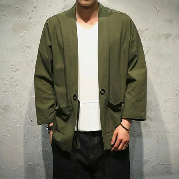 Kimono Vert Homme