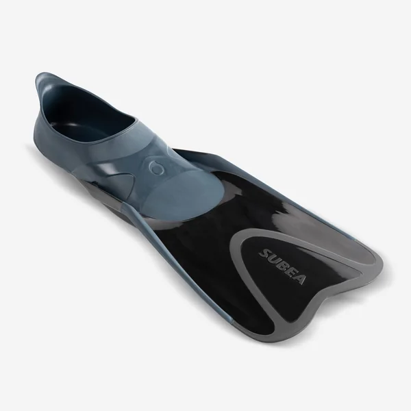KIT de snorkeling adulte palmes masque tuba 100 Gris, Kit PMT 100 AD Noir