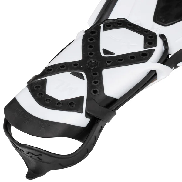 Kit de snorkeling Palmes masque et tuba - Kit tropical noir et blanc