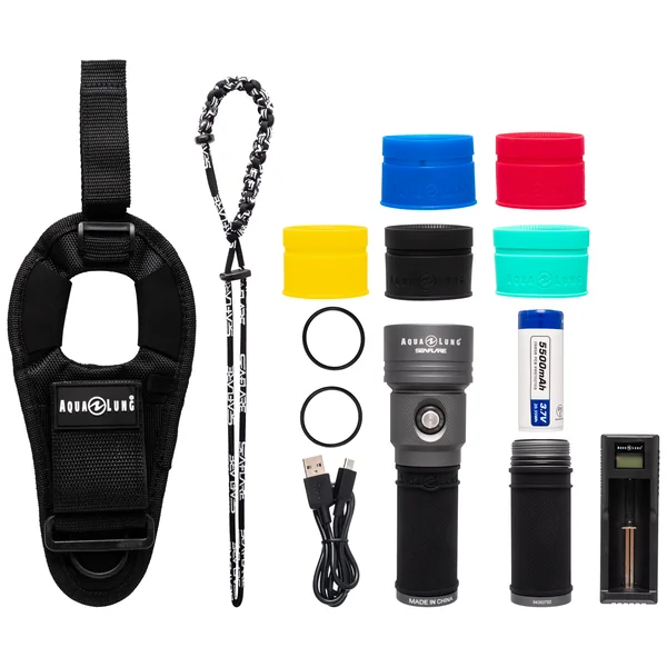 Lampe de plongée sous-marine SEAFLARE Pack+ 1800 Lumens