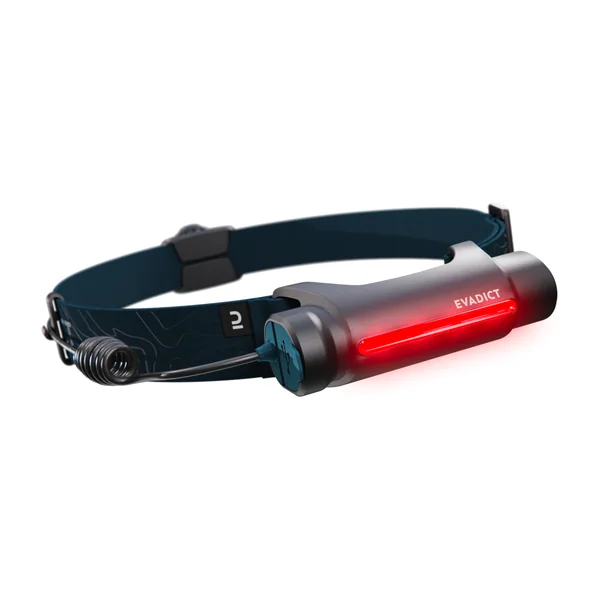 Lampe frontale trail running - ontrail 250 lumens evadict