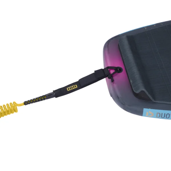 Leash cheville planche wingfoil ion core coiled