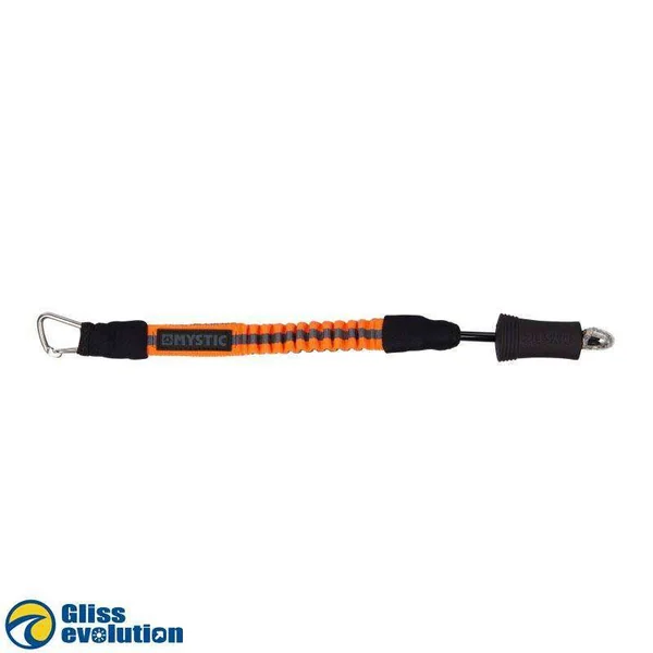 Leash d´aile kitesurf MYSTIC Kite Safety Leash Short Black / Orange
