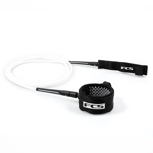 Leash Surf FCS All Round Essential Blanc