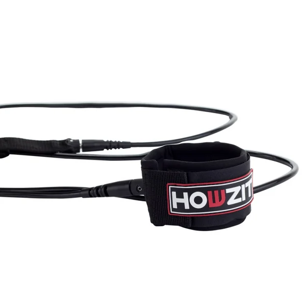 LEASH SURF HOWZIT NOIR DIAMETRE 7MM
