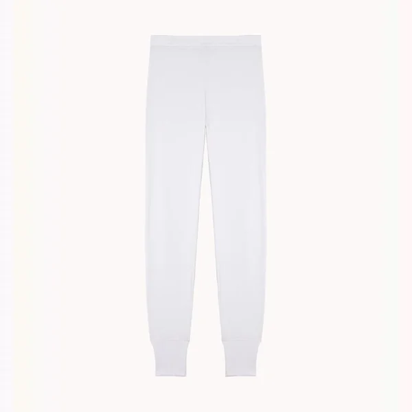Legging taille haute en coton - Blanc Passionata KATE